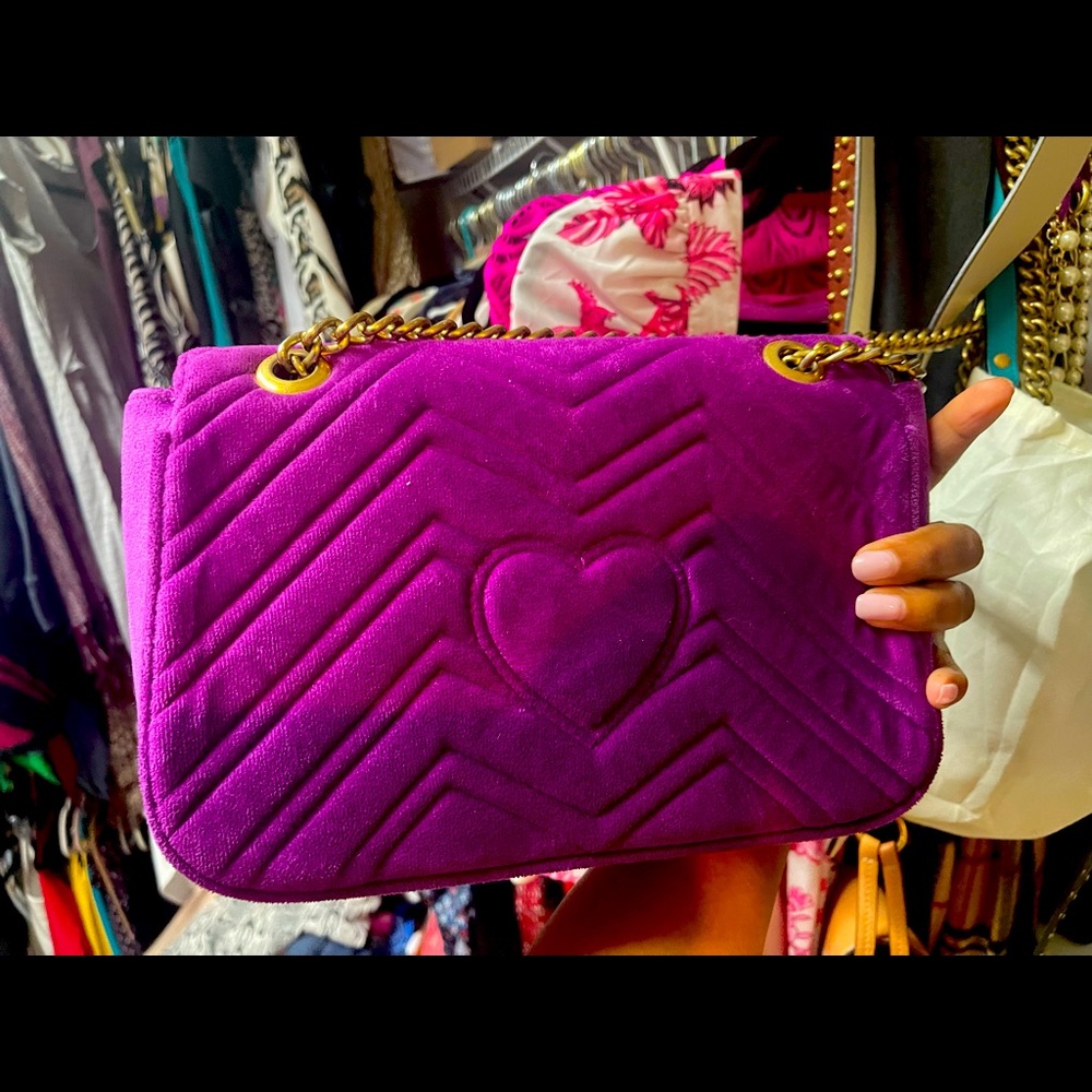 Beautiful purple inspired bag! Gorgeous
